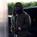 Odeal wearing the belgrave noir sunglasses to BET awards